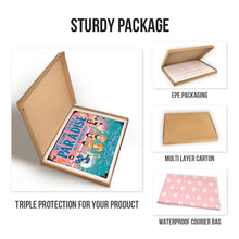 Welcome To Our Paradise - Personalized Customized Metal Sign - Gift For Family - Swimming Poolside Sign