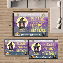 Personalized Witch Custom Doormat Please Be Mindful Of The Energy You Bring Into This Space