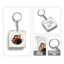 Custom Photo - Personalized Custom Keychain Besties Forever Besties Keychain Gift For Friends