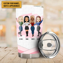 Chibi Bestie We're Not Sugar & Spice And Everything Nice - Gift For Best Friends - Personalized Custom Tumbler
