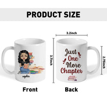 A Girl Who Loves Books - Reading Gift - Gift For Best Friends - Personalized Mug