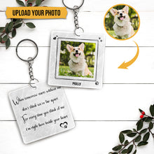 Personalized Custom Dog Keychain Dog Memorial Gifts - Personalized Keychains - Pet Memorial Gifts