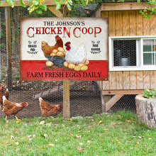 Personalized Chicken Grass Fed Free Range Customized Classic Metal Signs-CUSTOMOMO