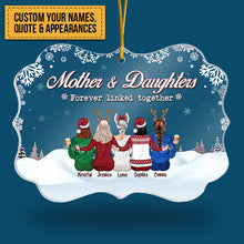 Personalized Ornament The Love Between Mother And Daughters Is Forever Gift For Family, Christmas Gift