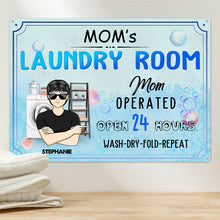 Laundry Room - Gift For Auntie And Mom And Grandma - Bubble - Personalized Custom Classic Metal Signs