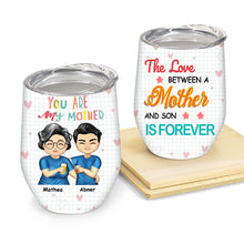Mother and Children Forever Linked Together - Gift For Mom - Mother's Day Gift Personalized Custom Tumbler