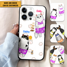 Swimsuit Fluffy Cats Gift For Pet Lovers - Cat Lovers - Personalized Phone Case - Customized Phone Case