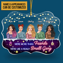 Doll Besties More Than Friends Like A Small Gang Personalized Acrylic Ornament