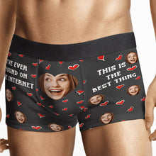 This Is The Best Thing - Personalized Customized Man's Boxer Briefs - Gift For Husband Boyfriend - Valentines Day Gift