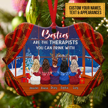 BFF Trouble When We're Together - Christmas Gift For Bestie - Personalized Custom Ornament