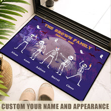 Indoor And Outdoor Decoration Halloween Skull Doormat - Halloween Doormat - Personalized Custom Doormat