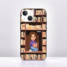 Just A Girl Who Loves Books - Gift For Reader - Personalized Custom Phone Case