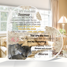 To My Husband, You Are The Most Incredible Man - Personalized Customized Acrylic Plaque - Gift For Husband