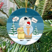 I Miss You I Know - Personalized Ceramic Ornament - Family Memorial Gift