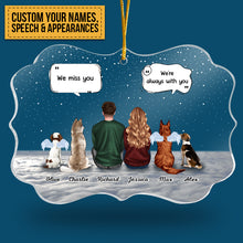 Memorial Pet - Personalized Acrylic Ornament - Christmas, Memorial, Loving Gift For Pet Loss Owners, Dog Mom, Dog Dad, Dog Lover