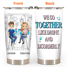 Here's To Another Year Of Bonding Over Alcohol White Best Friends - Bestie BFF Gift - Personalized Custom Tumbler