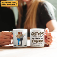 Besties Here's To Another Year Of Bonding Over Alcohol Tolerating Idiots And Keeping Each Other Sane - Best Friend Mugs - Personalized Mug