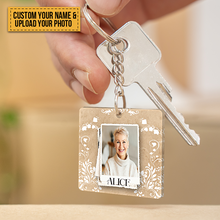 Custom Photo - Personalized Custom Keychain Always Loved, Never Forgotten, Forever Missed - Upload Image, Acrylic Keychain