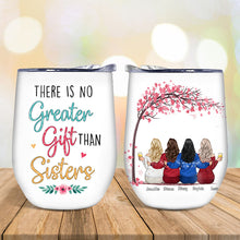 I Would Fight A Bear For You Sister - Personalized Wine Tumbler - Gift For Sisters