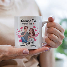 Together Since Cartoon Couple Character - Couple Mug - Gifts For Him, Her Personalized Custom Ceramic Mug