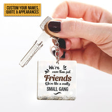 "She" To My "Nanigans" - Personalized Keychain - Birthday Gift For Besties, BFF, Sisters, Sistas, Co-workers