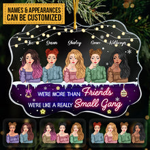 Doll Besties More Than Friends Like A Small Gang Personalized Acrylic Ornament