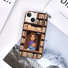 Just A Girl Who Loves Books - Gift For Reader - Personalized Custom Phone Case