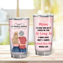Mother's Day Gift - Mom Gift From Daughter - Loved You My Whole Life - Personalized Custom Tumbler