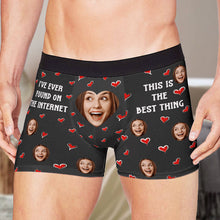 This Is The Best Thing - Personalized Customized Man's Boxer Briefs - Gift For Husband Boyfriend - Valentines Day Gift