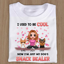 I'm Just My Dog's Snack Dealer - Personalized Customized T-shirt - Gift For Pet Lover Dog Lover