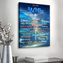 I Knew Meeting You Was A Fate - Custom Personalized Canvas Wall - Gift For Couple