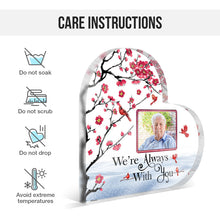 Custom Photo I'm Always With You - Personalized Customized Acrylic Plaque - Memorial Gift For Family, Friends