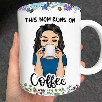 Personality Customized Mug - Instant Mom Add Coffee - Gift For Mother