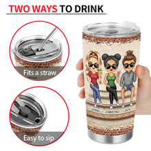 Work Made Us Colleagues But Our Potty Mouths & Inappropriate Conversations Coworker Bestie - Gifts For Colleagues - Personalized Custom Tumbler