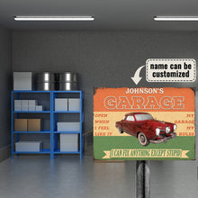 Tsz Cstmo I Can Fix Anything Gift for Male - Auto Mechanic Garage Sign - Personalized Custom Classic Metal Signs