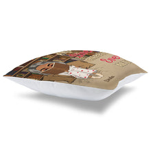 Reading Chibi Girl Just A Girl Who Loves Books - Personalized Custom Pillow