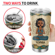 I'm Not Sugar Spice And Everything Nice - Yoga Gift - Personalized Custom Tumbler