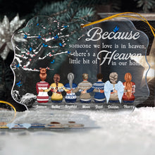 Always Beside You - Personalized Acrylic Ornament - Christmas Gift Memorial Gift For Family Members, Mom, Dad, Sisters, Brothers