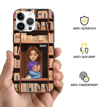 Just A Girl Who Loves Books - Gift For Reader - Personalized Custom Phone Case