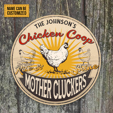 Personalized Farm Chicken Coop Rise And Shine Customized Door Signs