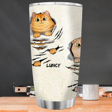 Personalized Tumbler Cup Cats Lovers Custom Tumbler