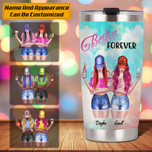 Bestie Custom Tumbler Besties Forever A Bond Can't Be Broken Personalized Best Friend Gift