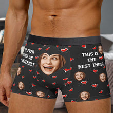 This Is The Best Thing - Personalized Customized Man's Boxer Briefs - Gift For Husband Boyfriend - Valentines Day Gift