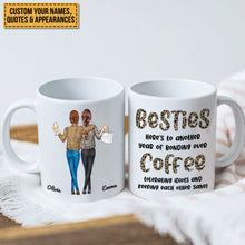 Besties Here's To Another Year Of Bonding Over Alcohol Tolerating Idiots And Keeping Each Other Sane - Best Friend Mugs - Personalized Mug