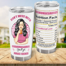 Don't Mess With Mom - Personality Customized Tumbler - Gift For Mom Grandma Auntie Mother's Day Gift