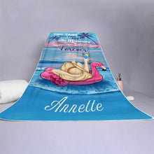 Beach The Tans Will Fade - Gift For Beach Lovers - Personalized Custom Beach Towel