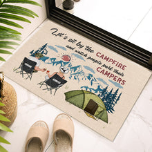 Home Is Where We Park It - Personalized Custom Doormat - Gift For Camping Lovers