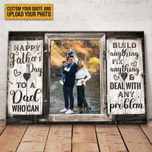 Custom Photo - The Only Thing Better Than Is Our Children Having You as Their Daddy - Personalized Custom Canvas - Father's Day Canvas