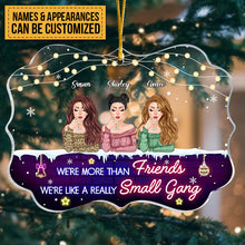 Doll Besties More Than Friends Like A Small Gang Personalized Acrylic Ornament