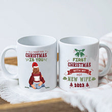 All I Want For Christmas Is You - Personality Customized Mug - Christmas Gift For Wife Husband - First Year Gift For Love